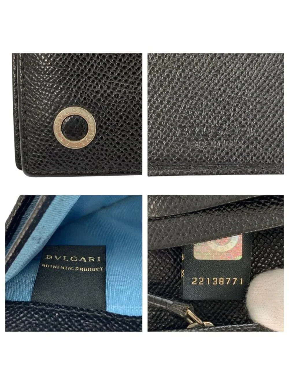 Bvlgari BL Wallet Black
